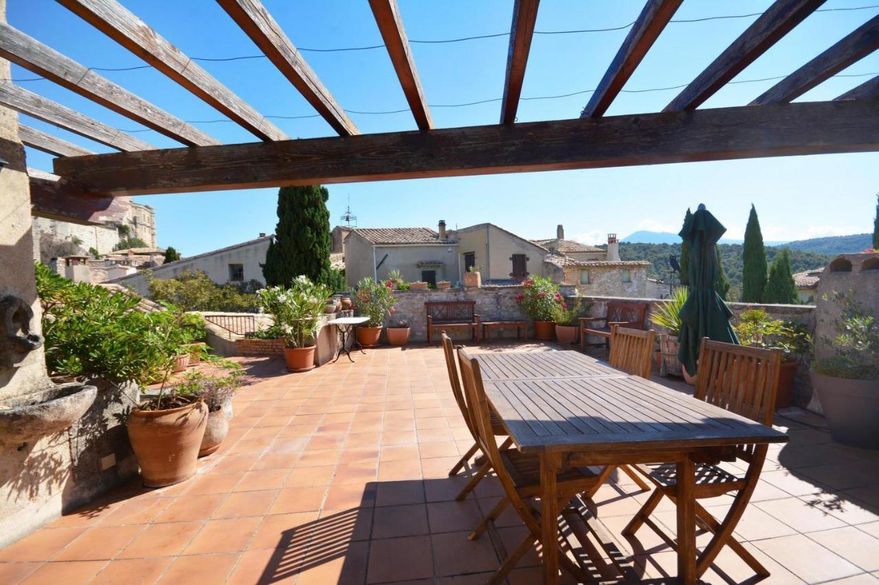 Terrasses Du Chateau Le Barroux Buitenkant foto